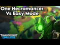 One necromancer vs easy mode  tower defense simulator