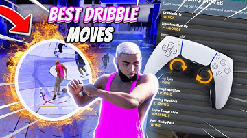 BEST DRIBBLE MOVES IN NBA 2K22 + DRIBBLE TUTORIAL FOR BEGINNERS!! HOW TO BECOME GOOD 2K DRIBBLER