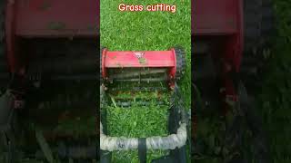 Grass cutting #satisfyingvideo