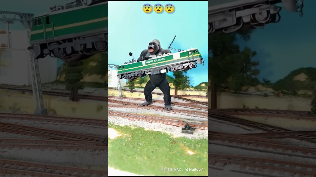 Indian Railways Model Train Accident Crash Video Shorts Indianrailways
