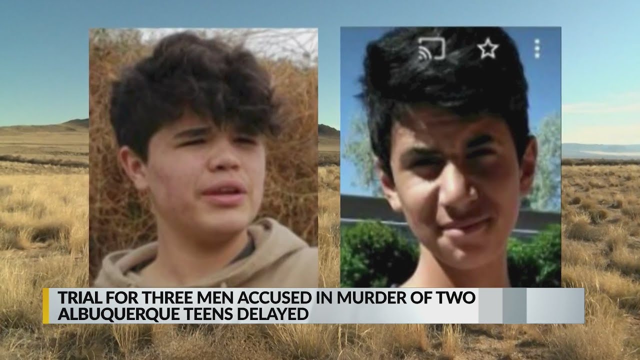 Trial delayed for men accused in murder of Albuquerque teens - YouTube