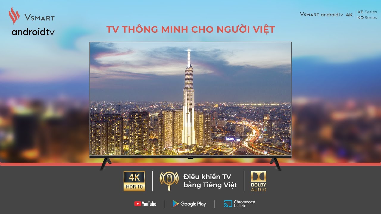 TV Vsmart chính thức ra mắt cho người Việt với 5 mẫu, giá từ 8,7 triệu