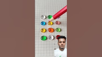 EP:27 Draw a line connecting the numbers 1 to 12 #drawing #line #maths #quiz #shorts #satisfying