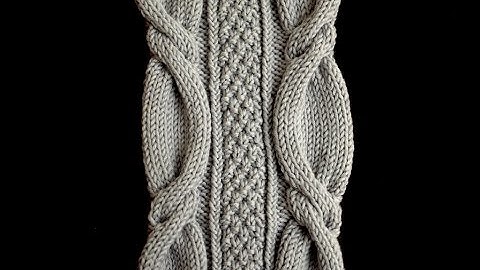 How to knit K1tbl & P1tbl (knit one through the back loop, purl one through the back loop)