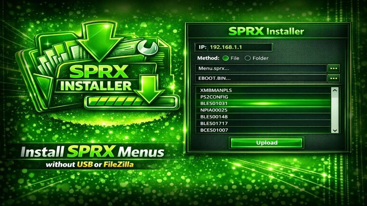 SPRX Installer - Install SPRX Menus Easily [Release] - YouTube