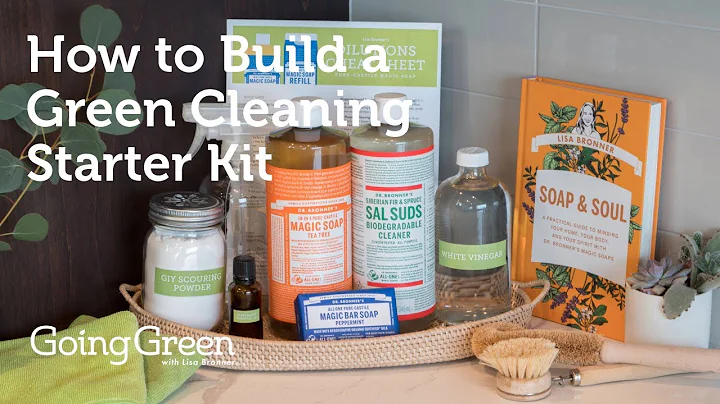 Green Cleaning Starter Kit With Dr. Bronner's