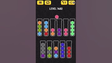 【Ball Sort Puzzle】Level.1402