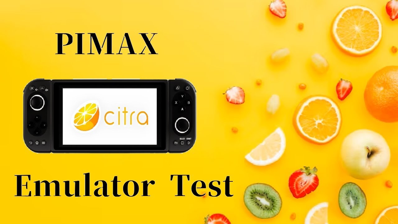 PIMAX】エミュレーター動作検証① CITRA MMJR編【PORTAL】 - YouTube