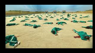 Players Failed To Finish The First Game And Then Shot By Doll From Squid Game Season 1 Episode 1.