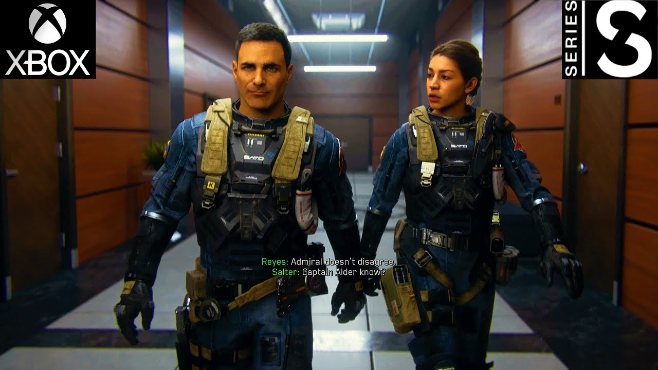 Call of Duty Infinite Warfare Xbox Series S Gameplay HDR YouTube