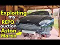 Restoring a Repossessed Aston Martin Using Cheap Corvette Parts and Saving Thousands