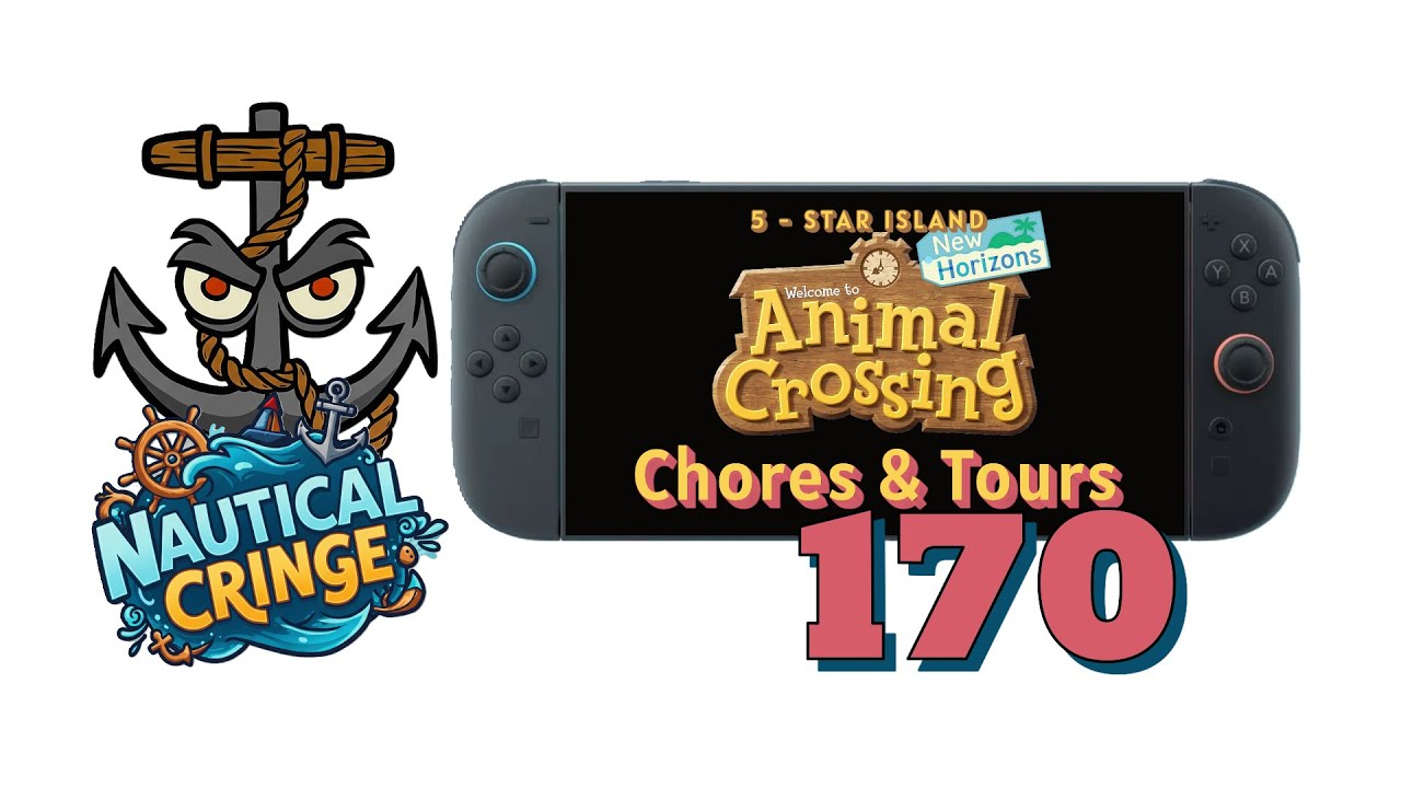 Animal Crossing: Daily Chores & Tours, Episode 170. New Gyroid! January 3, 2026 (Switch 2).
