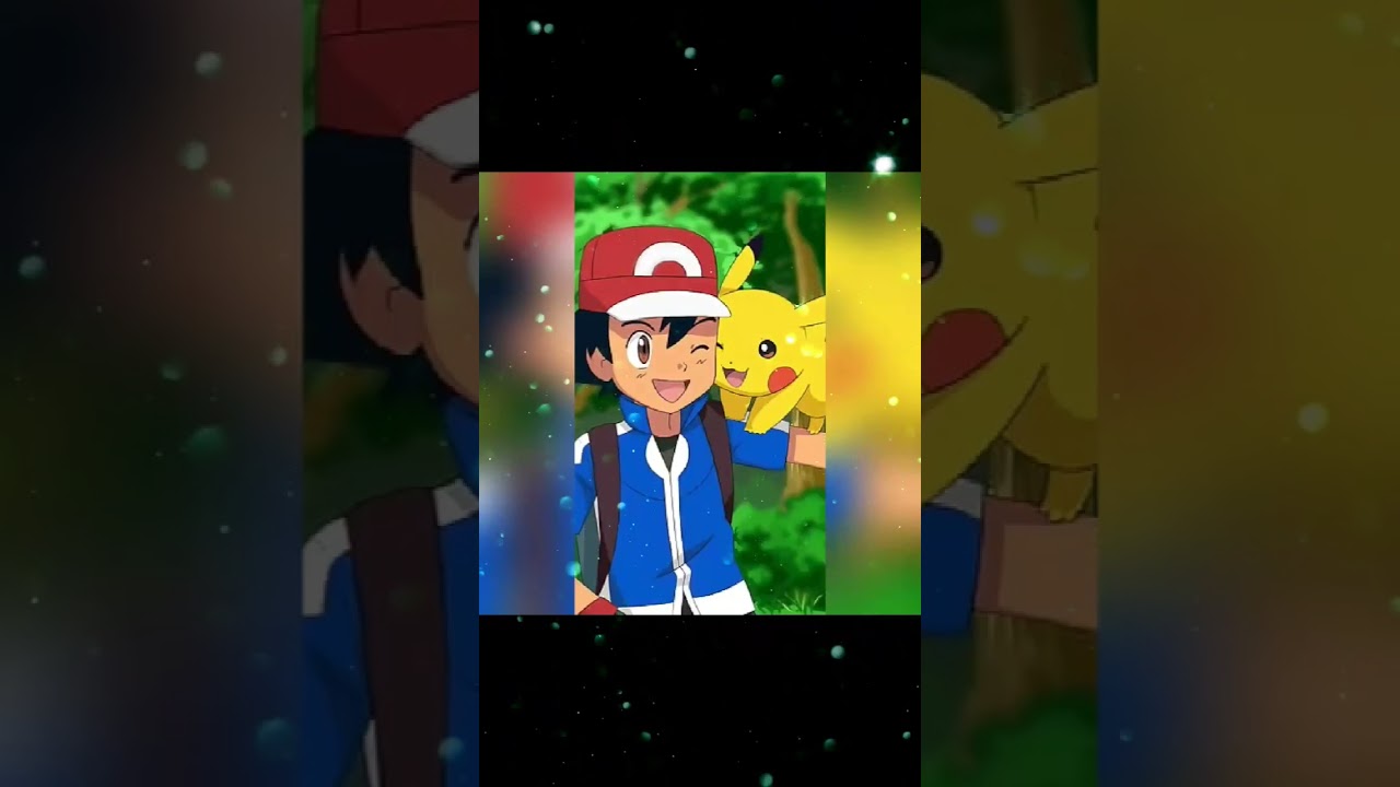 Ash and Pikachu Cute Edit