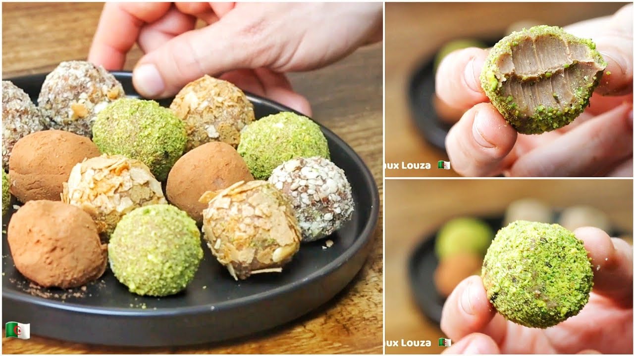 les truffes recette simple et facile | وصفة تروف سهلة و بسيطة