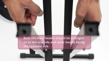 How To Build the Crystals Double Braced Keyboard Stand Instructions - STAND31