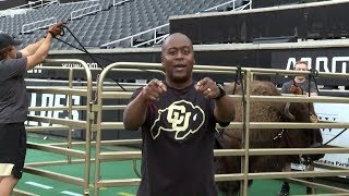 Inside look at a Ralphie Handler practice with Nigel Burton