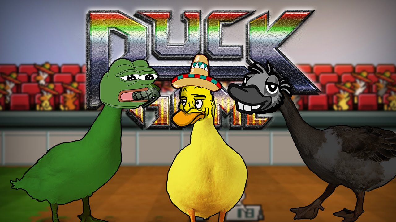 Игровая утка. Игра Duck. Утки из игры. Утки из дак гейм. Нелетающие утки игра.