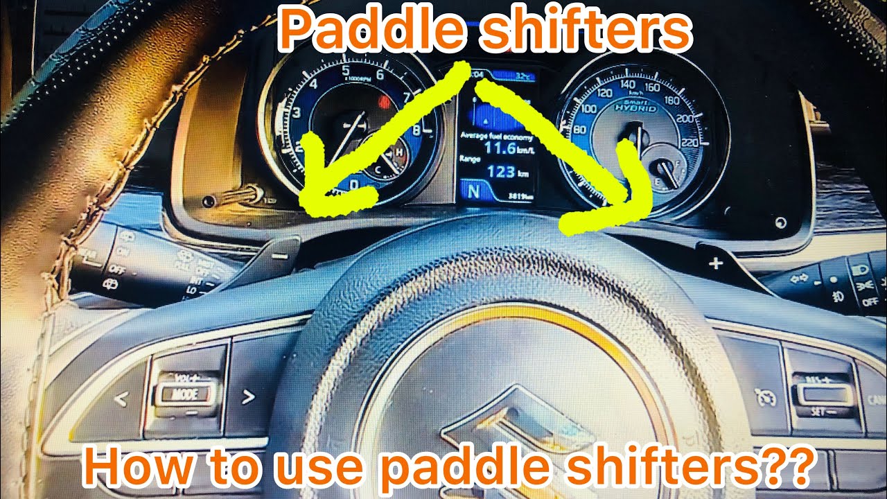 Paddle shifter क्या होते है, how to use paddle shifters in india