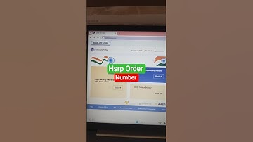 hsrp order number kaise nikale #shorts #hsrp #hsrpnumberplate