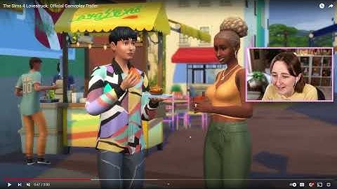 THE SIMS 4: LOVESTRUCK GAMEPLAY TRAILER REACTION!!!