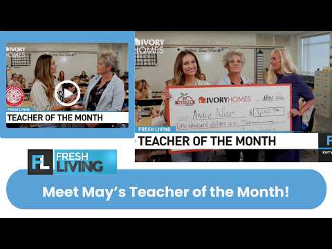Twenty Wells Elementary School educator honored as Teacher of the Month