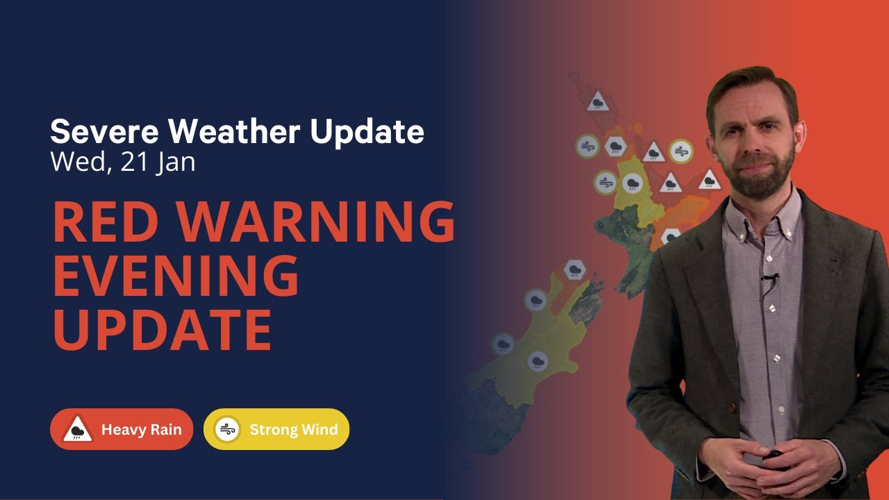 Вечернее обновление информации о красном предупреждении — 