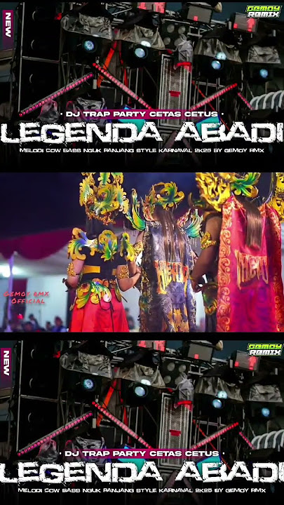 DJ TRAP PARTY LEGENDA ABADI X MELODY COW TERBARU 2K25 🔥🔥