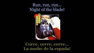 Tokyo Blade - Night Of The Blade - Lyrics / Subtitulos en español (Nwobhm) Traducida