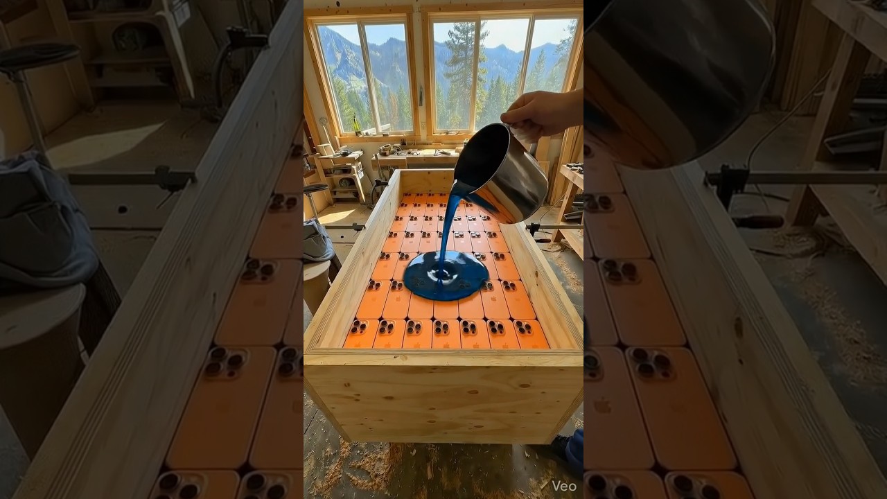 Turning iPhone 17's into a Luxury Coffee Table 🛠️✨