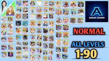 Tricky story : normal all levels 1-90 walkthrough 