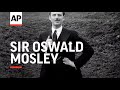 Sir oswald mosley speaks on unemployment  the cause of his resignation