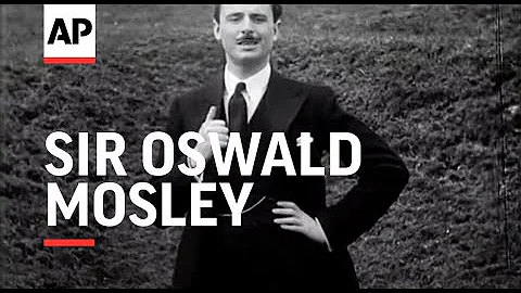 Sir Oswald Mosley Speaks on Unemployment.  The Cau...
