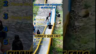 Funniest Slide Fails Ever. 😂💀 #shorts #funny #viral