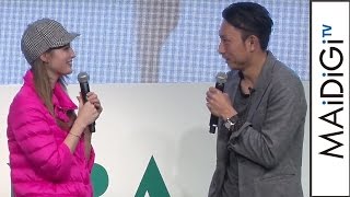 川崎宗則選手、英語であいさつもマギーから“ダメ出し”「まさか…初対面に…」　競馬のテーマパーク｢ARIMAEN｣オープニングイベント１　#Munenori Kawasaki　#event