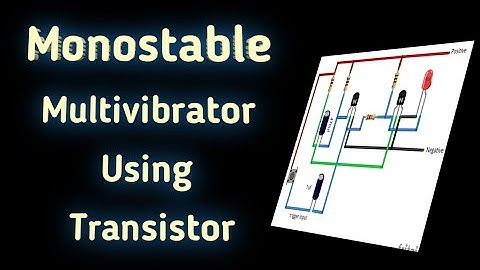 Monostable Multivibrator Using Transistor || Delay Circuit Using Transistor