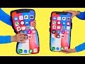 ОГРОМНЫЙ IPHONE X СКВИШИ АНТИСТРЕСС | DIY IPHONE X SQUISHY