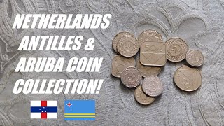 Netherlands Antilles u0026 Aruba Coin Collection! (2022) #WORLDCOINCOLLECTION