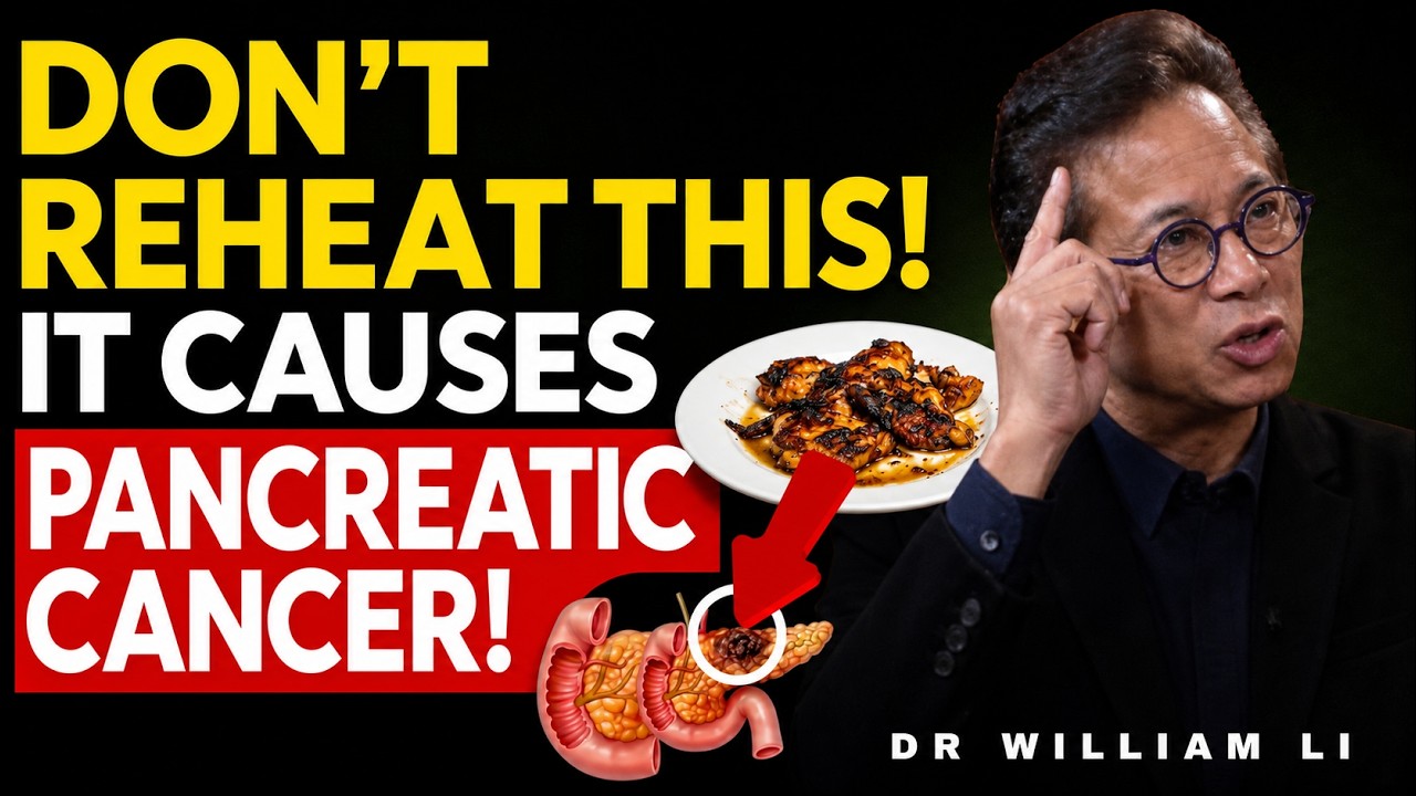 Doctor’s Warning: 5 Foods You Must Never Reheat (Cancer Risk Explained)| Dr. William Li