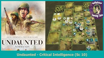 Undaunted: Normandy - Critical Intelligence (Scenario 10)