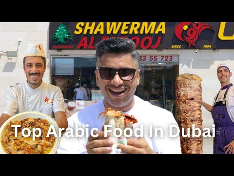 Food Tour In Dubai | Arabic Restaurants In Dubai | Shawarma And Falafel In Dubai