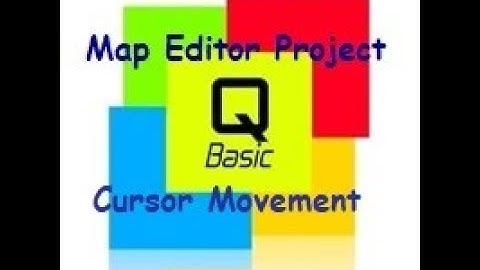 Video2 - QBasic - Cursor Movement
