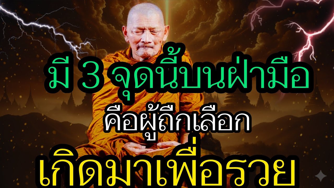 เกิดมาเพื่อรวย! ผู้ที่มี 3 จุดนี้บนฝ่ามือ คือผู้ถูกเลือกในรอบ 50 ปี