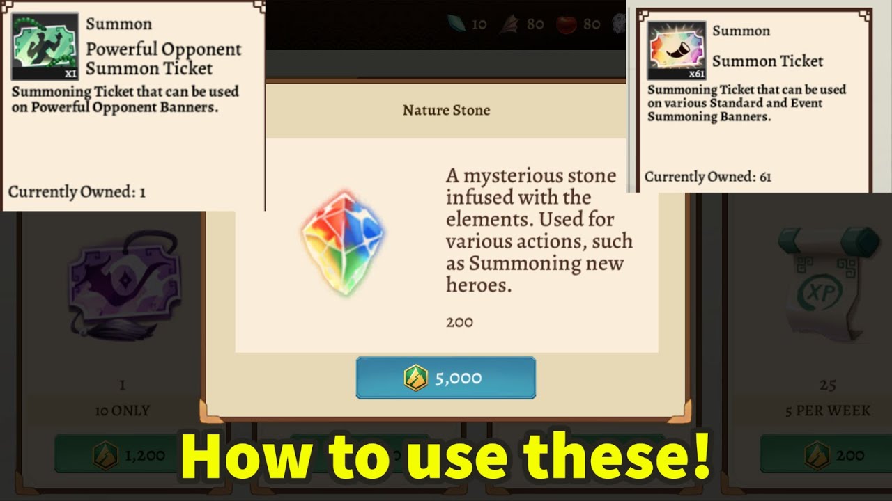 SUMMONING GUIDE + DOJO MASTER SUMMONS - Avatar Generations