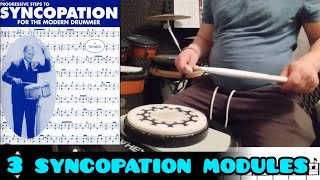 3-Syncopation Modules #drumlife #drums #fy #practicepad #rudiments #viral #drumexercise #syncopation