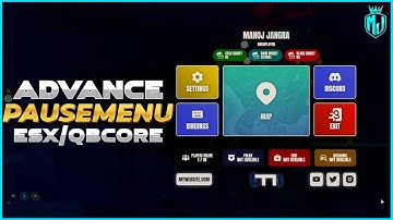 FREE Advanced Pause Menu Script for FiveM Servers | MJ DEVELOPMENT