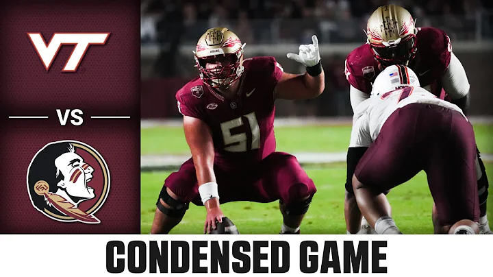 Virginia Tech vs Florida State Condensed Game | 2025 ACC Football