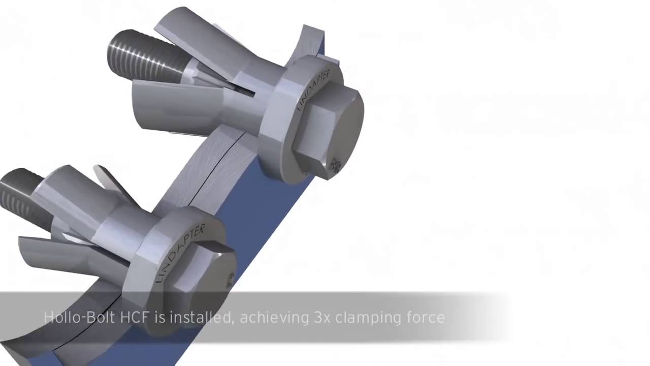 hollo bolt hcf by lindapter usa full icc es seismic hollo bolts