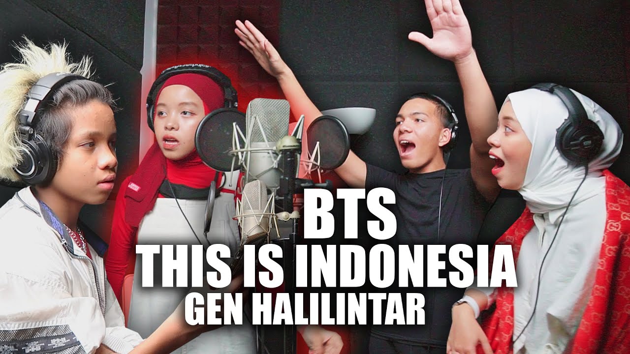 DIBALIK VIDEO CLIP & REKAMAN LAGU THI IS INDONESIA GEN HALILINTAR, BEHIND THE SCENE