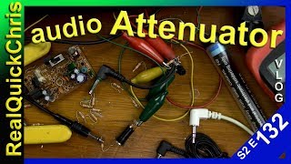 DIY attenuator for an audio safety track. s2e132
