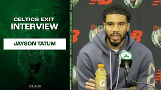 Jayson Tatum on MISSING Game 7 | Celtics Interview
